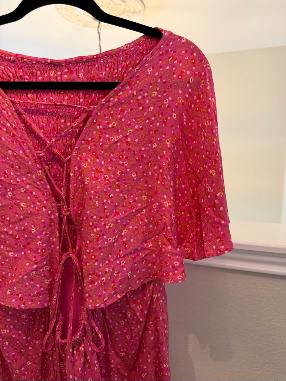 FREE PEOPLE Florence Short Sleeve Mini Dress - Picture 5 of 10